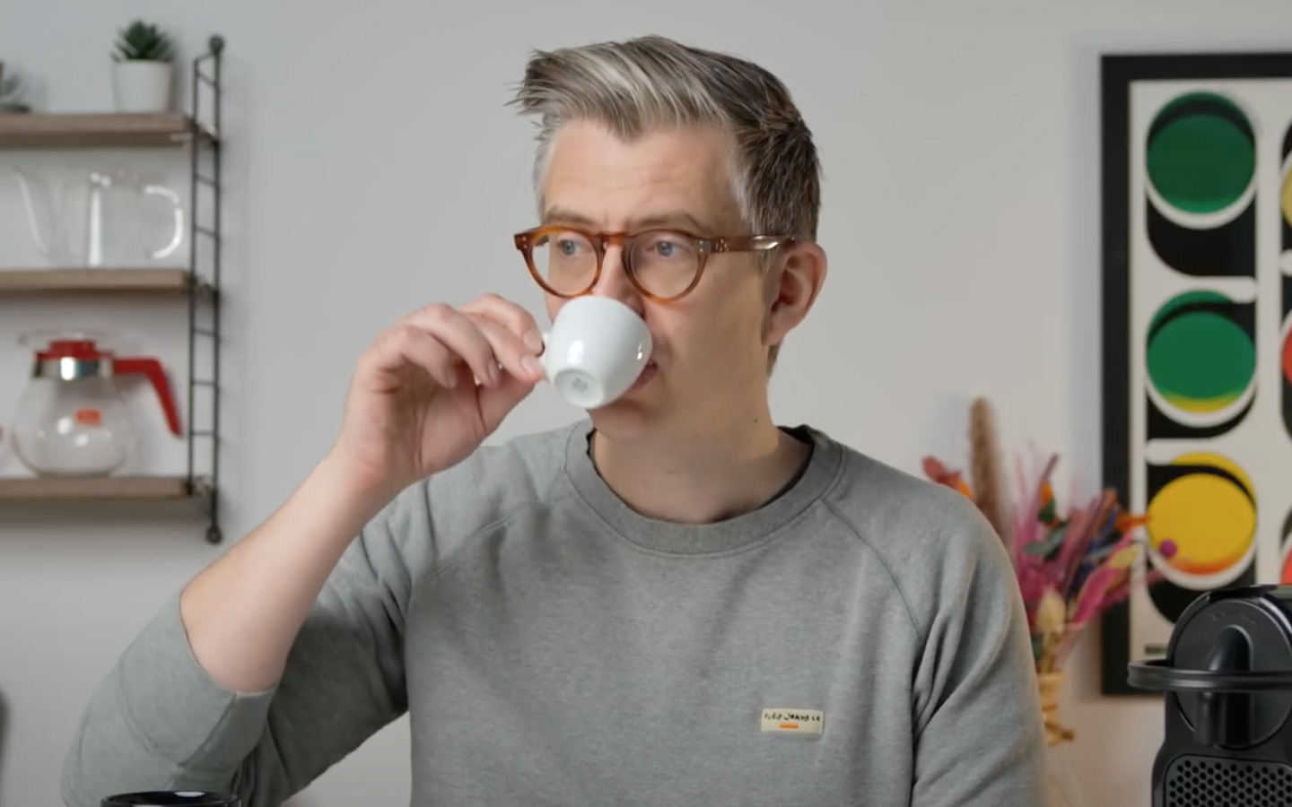 ست کردن اسپرسو با جیمز هافمن